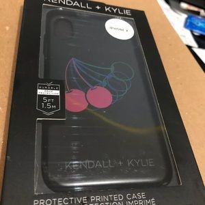 Kendall + Kylie iPhone X  ~Cherries Case
